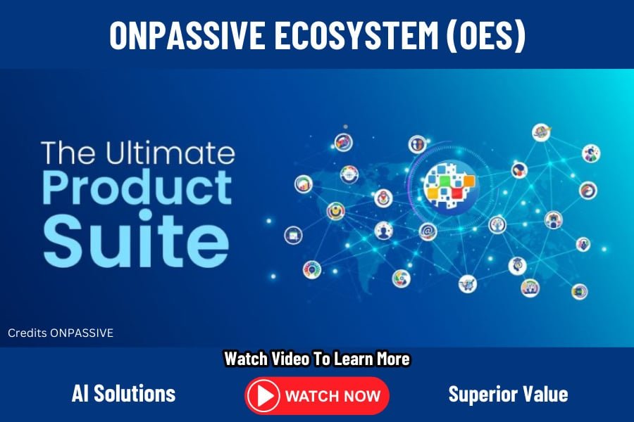 ONPASSIVE Ecosystem The Ultimate Product Suite