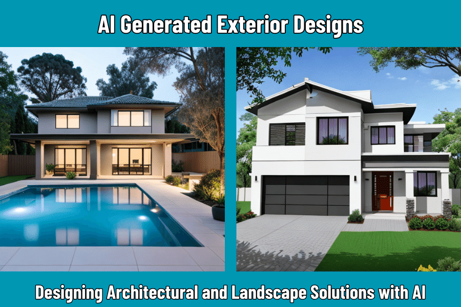 AI Generated Exterior Designs