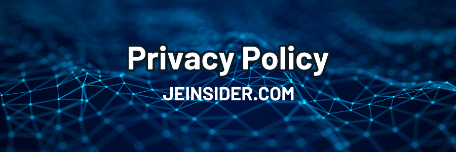 Privacy Policy JE Insider